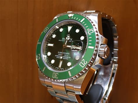 box rolex submariner dial green ebay